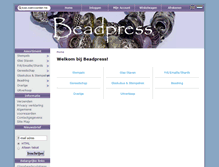 Tablet Screenshot of beadpress.com